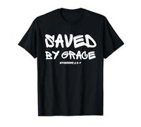Graffi Streetwear Christian shirts | SAVED BY GRACE T-Shirt