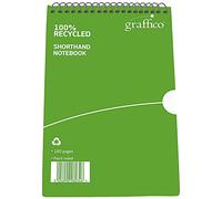 Graffico by 5 Star Recycled Shorthand Notebook 160p 203x127mm EN08034