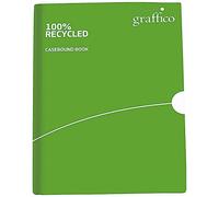 GRAFFICO A4 Recycled Case Bound Feint Ruled 160 Pages Notebook