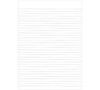 Grafix 10 X Graffico Recycled Memo A4 Pad Feint Ruled 160 Pages