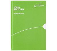 Graffico A5 Recycled Case Bound Feint Ruled 160 Pages Notebook