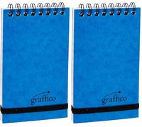 Graffico A7 Twin Wire Pocket Notebook of 120 Pages (Pack of 2)