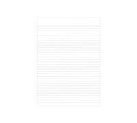 Graffico Recycled Memo Pad 160 Pages A4 (10 Pack) EN08039
