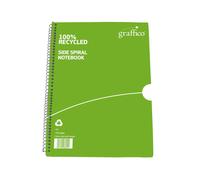 Graffico Wirebound Notebooks 100 Pages A4 10 Pack