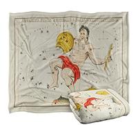 Graffitee Studios Vintage Aquarius Zodiac Silky Touch Super Soft Throw Blanket 152 X 127 cm