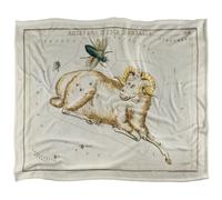 Graffitee Studios Vintage Aries Supersoft Blanket Multicoloured (60In X 50In)