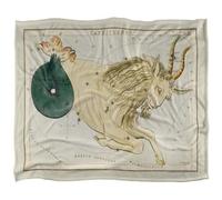 Graffitee Studios Vintage Capricorn Supersoft Blanket Multicoloured (60In X 50In)