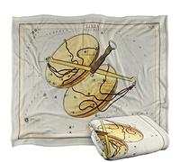 Graffitee Studios Vintage Libra Zodiac Silky Touch Super Soft Throw Blanket 152 X 127 cm