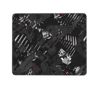 Graffiti Abstract Texture Multi-Size Rubber-Edged Gaming Mouse Pad (Landscape) â€“ Full-Print, Eco-Friendly 100% Polyester Surface With 3mm Non-Slip Rubber Base For Office, Study & Pc/Console Use