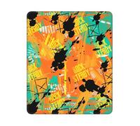 Graffiti Abstract Texture Non-Slip Rubber Gaming Mouse Pad 10x12 Inches (Vertical Layout) â€“ Premium Full-Print, Eco-Friendly Polyester Top With High-Grip Rubber Base For Office, Study & Pc Gaming