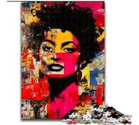 Graffiti Art 1000 Piece Jigsaw Puzzles for Teenagers Gifts, for Age 14+ Game Wall Decoration Unique Gifts for Birthday And Christmas (26x38cm)