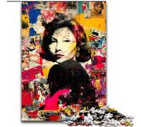 Graffiti Art Jigsaw Puzzles 1000 Pieces for Adults Teens, Family Activity Fun at Home Activities, Birthday Present,Travel Gifts (50x75cm)
