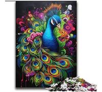 Graffiti Art Peacock 2000 Piece Jigsaw Puzzles for Adults & Teens, Relax Games Is Ideal As A Gift for The Whole Family (70x100cm)