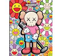 Graffiti Best Friends Playful Smiling KAWS Street Soul Pop Art Inspired College Ruled Notebook: Street Art Style Notebook For Teens ( 8.5 x 11 inches) Blank Lined Notebook Journal- 120 Pages