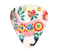 Graffiti Bio Stylish and durable guitar picks, three types of thin, medium and heavy guitar picks (12 pieces), suitable for guitar, bass, electric guitar, ukulele,