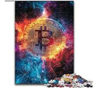 Graffiti Bitcoin 1000 Piece Jigsaw Puzzles for Adults, Challenging Game And Family Play Birthday Present, Gifts, Wall Art (26x38cm)