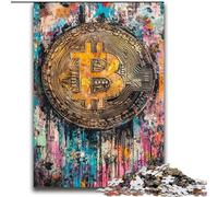 Graffiti Bitcoin Jigsaw Puzzles for Adults 2000 Pieces, for 14+ Train Your Brain And Your Hands Christmas Game Gifts (70x100cm)