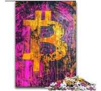 Graffiti Bitcoin Jigsaw Puzzles for Teenagers 2000 Jigsaws, Challenging Game Toys Every Piece Is Unique - Challenging Family Fun Game (70x100cm)