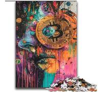 Graffiti Bitcoin Puzzles for Adults 2000 Pieces, Suitable for Ages 14 And Up Toy Wall Decor Birthday And Unique Gifts (70x100cm)
