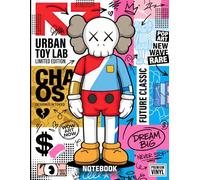 Graffiti Chaos Kaws Street Soul Pop Art Style Inspired College Ruled Notebook: Street Art Style Notebook For Teens ( 8.5 x 11 inches) Blank Lined Notebook Journal- 120 Pages