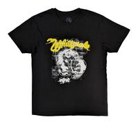 Graffiti Cotton T-Shirt Whitesnake Black S