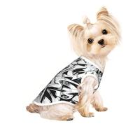 Graffiti Drawing Print Pet T-Shirt, Sleeveless Pullover Vest For Small Puppy Kitten Indoor Outdoor Wear