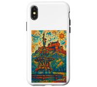 Graffiti Dreams beneath the Castle Case for iPhone X/XS