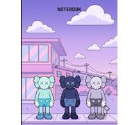 Graffiti Friendship Best Friends KAWS Pop Art Inspired College Ruled Notebook: Street Art Style Notebook For Teens ( 8.5 x 11 inches) Blank Lined Notebook Journal- 120 Pages
