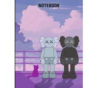 Graffiti FRIENDSHIP Kaws Pop Art Style Inspired College Ruled Notebook: Street Art Notebook For Teens ( 8.5 x 11 inches) Blank Lined Notebook Journal- 120 Pages