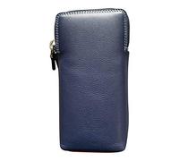 Graffiti Golunski Leather Double Glasses Specs Spectacles Case - Sky