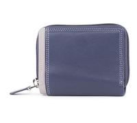 Graffiti Golunski RFID Small Leather Purse Bright Colours 7.5 x 10 x 2 cms (Sky)