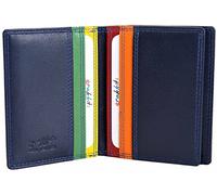 Graffiti Golunski Soft Leather Credit Card Holder in Various Colourways - 7-114 (Midnight)
