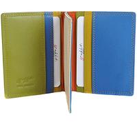 Graffiti Golunski Soft Leather Credit Card Holder in Various Colourways - 7-114 (Pacific)