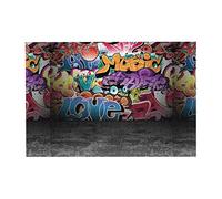 Graffiti Hip Hop Puzzle, 300 Piece Jigsaw Puzzl, 15â€X10.2â Wood, Environmentally Friendly, No Odor Challenging, for Adult and Kids Family, Wedding, Graduation, Gift