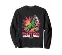Graffiti Horse Art Urban Streetwear Chinese New Year Sweatshirt