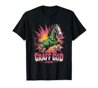 Graffiti Horse Art Urban Streetwear Chinese New Year T-Shirt