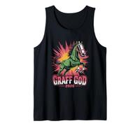 Graffiti Horse Art Urban Streetwear Chinese New Year Tank Top