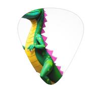 Graffiti Lizard Camo Printed pick set - 12 pieces, thin, medium and thick guitar picks, suitable for guitar, bass, electric guitar and ukulele