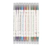 Graffiti Markers Water Based Double Headed Rich Colors Quick Dry Paint Markers Craft Kids Adults Box Packed