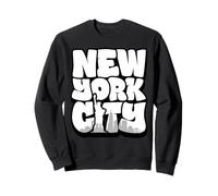Graffiti New York City Downtown cityscape Statue of Liberty Sweatshirt