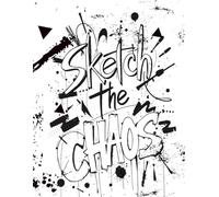 Graffiti Notebook - A4 Blank Sketch Journal for Drawing & Doodling: Art Cover, Perfect for Teens, Boys & Artists / 160 Pages / Motivation quotes