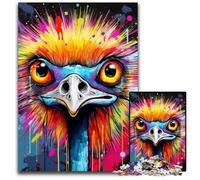 Graffiti Painting Pug 1000Pc Adults Jigsaw Puzzle Jigsaw Puzzles Relaxing Entertainment, Home Decor 26X38CM/10.23x14.96inch