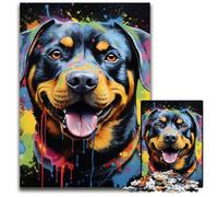 Graffiti Painting Shark 1000 Piece Jigsaw Impossible Jigsaw Puzzles for Adults Relaxing Entertainment, Home Decor 50x75CM/19.68x29.52inch