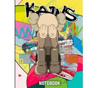 Graffiti Sad Crying Kaws Pop Art Style Inspired College Ruled Notebook: Street Art Notebook For Teens ( 8.5 x 11 inches) Blank Lined Notebook Journal- 120 Pages