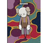 Graffiti Sad Tired KAWS Street Soul Pop Art Inspired College Ruled Notebook: Street Art Style Notebook For Teens ( 8.5 x 11 inches) Blank Lined Notebook Journal- 120 Pages