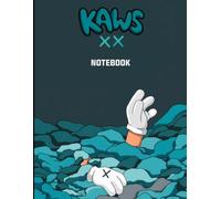Graffiti Sinking Helpless Kaws Pop Art Style Inspired College Ruled Notebook: Street Art Style Notebook For Teens ( 8.5 x 11 inches) Blank Lined Notebook Journal- 120 Pages