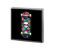Graffiti Skateboard Square Badge Cute Brooch Pins Button Badges for Backpack Jackets Hats Decor