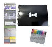 Graffiti Sketchbook:200lb Recycled Paper Bare Graffiti Sketchbook with 180 Real Cityscapes Cool Sketch Pad for Kids Adults No Bleed Paper Pro-Grade Street Art Workbook for Beginners & Artists