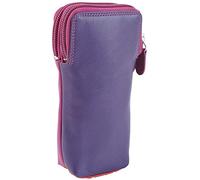 Graffiti Soft Leather Double Spectacle Glasses Case 7-157