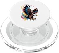 Graffiti Style Art Bald Eagle Bald Eagles PopSockets PopGrip for MagSafe